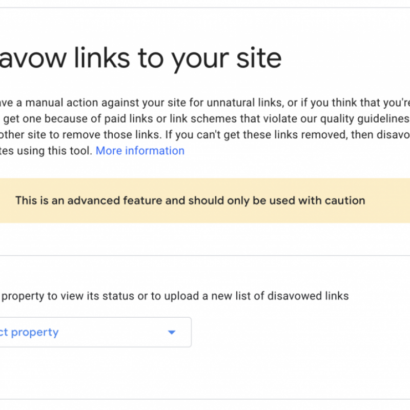 Wann wirkt ein Disavow-Backlink?
