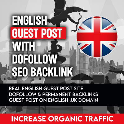 englischer Gastbeitrag dofollow Backlink