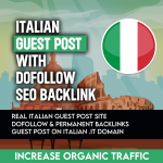italienischer Gastbeitrag dofollow Backlink