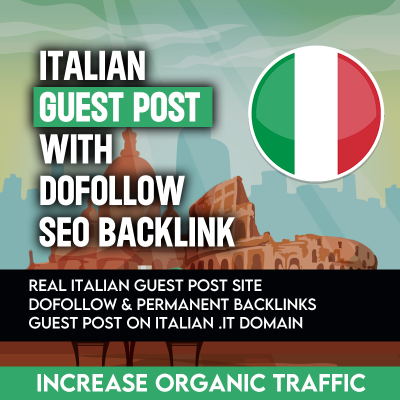 italienischer Gastbeitrag dofollow Backlink