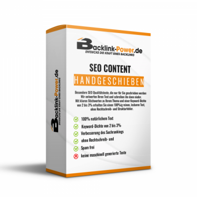Text - SEO Content - HANDGESCHRIEBEN