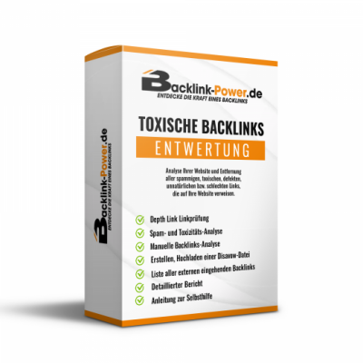 Entwertung Toxischer Backlinks